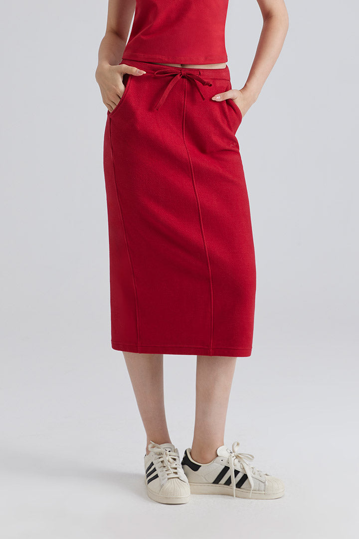 Saltum Long Pencil Skirts for Women 
