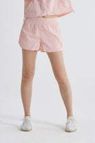 SALTUM Saltum-Lightweight UV-Protective Shorts pale-dogwood