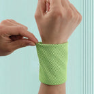 SALTUM Summer Ice Cooling Wrist Sweatband Tennis Sport Wristband