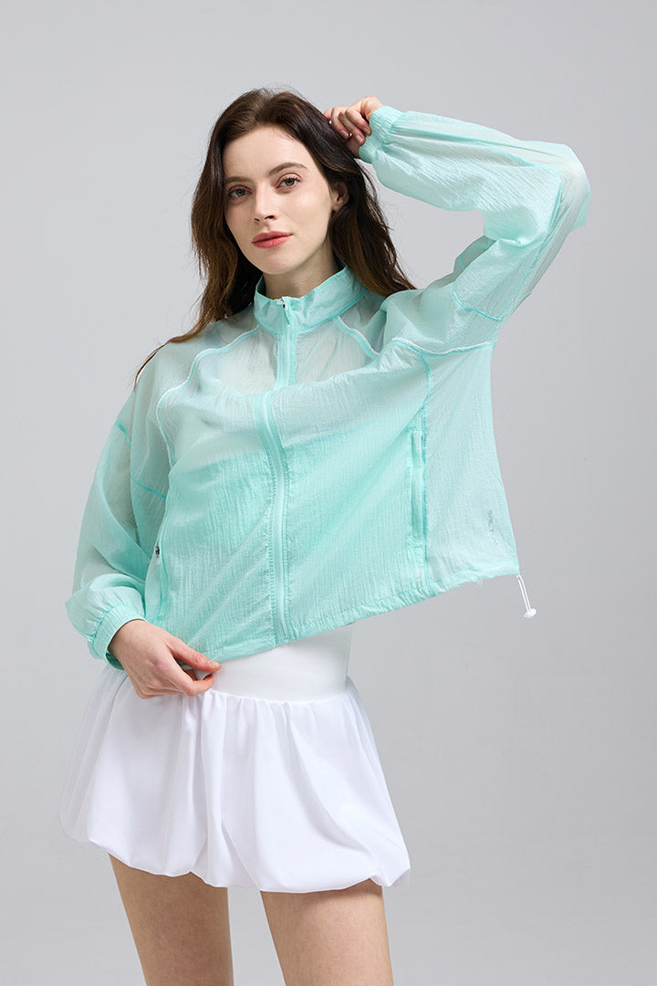 Lightweight Sun Protection Stand-Collar Jacket