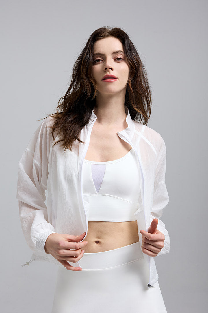 SaltumSports.COM 7 8 leggings alo yoga lulu Lightweight Sun Protection Jacket