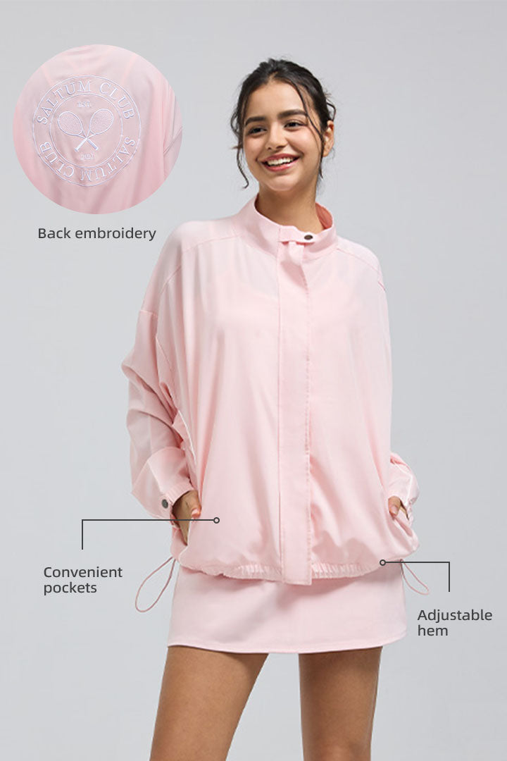 Saltum - Lightweight Utility Windbreaker Jacket - SALTUM