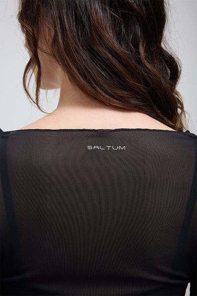 Saltum - Sheer Mesh Top