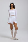 Saltum - Sheer Mesh Top