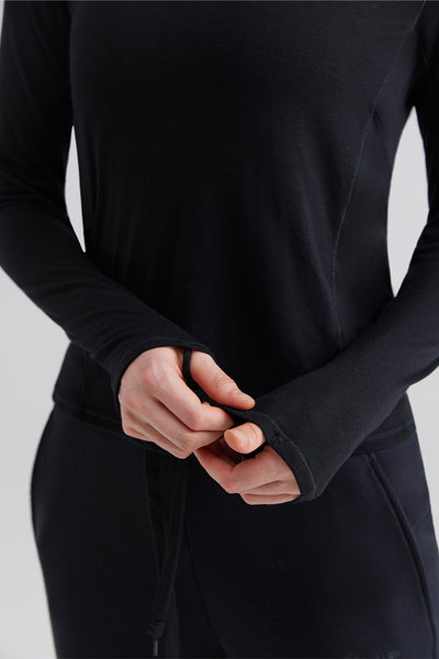 Sustainable Everyday - Loose Fit Wool Long Sleeve Top