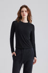 Sustainable Everyday - Loose Fit Wool Long Sleeve Top