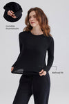 Sustainable Everyday - Loose Fit Wool Long Sleeve Top