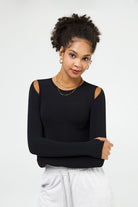 BreeLite™ Long Sleeve T-shirt with Thumb Hole - SALTUM SPORTS