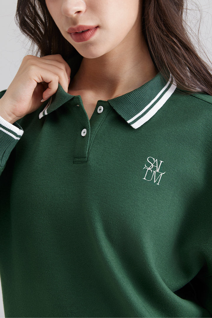 Green polo shirt Relaxed Women's Polo Shirt