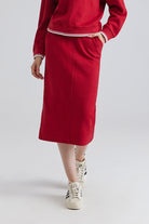 Women High Rise Knee Length Pencil Skirt