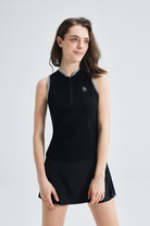 SALTUM Colorblock Sleeveless Tennis Top airline-blue