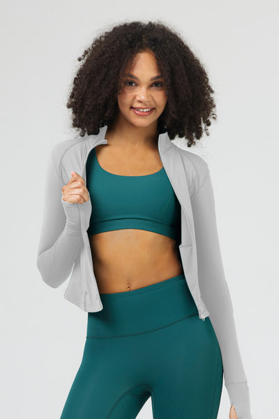 FlexEase™ Full Zip Define Jacket - SALTUM SPORTS
