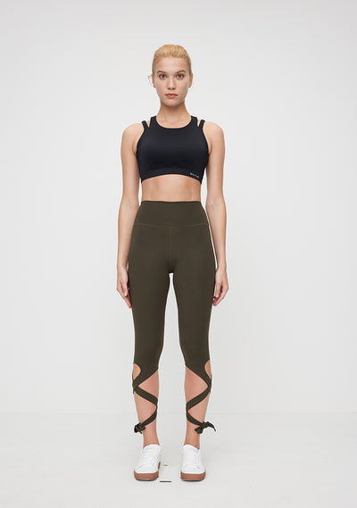 FlexEase™ Cutout Legging Yoga Pant - SALTUM SPORTS