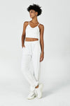 CloudFleece™ Adjustable Cropped Cami & Sweatpant Set - SALTUM SPORTS