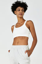 Hitense™ Spaghetti Strap Sports Bra - SALTUM SPORTS