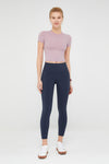 Crop Finesse Short Sleeve - SALTUM SPORTS