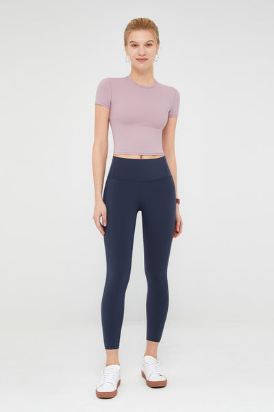 Crop Finesse Short Sleeve - SALTUM SPORTS