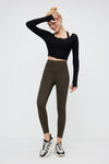 Long Sleeve Cropped Cardigan - SALTUM SPORTS