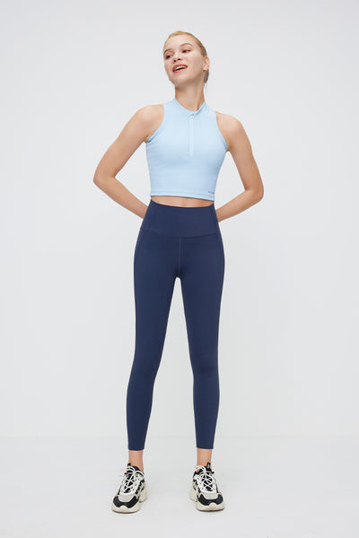 FlexEase™ Half Zip Tank Top - SALTUM SPORTS