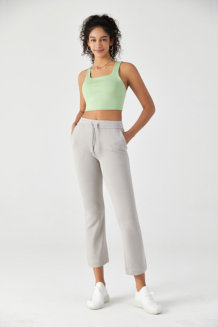 Saltumsports.com Tank Top & Tummy Control Drawstring Flare Set 7 8 leggings LULULemon ALO