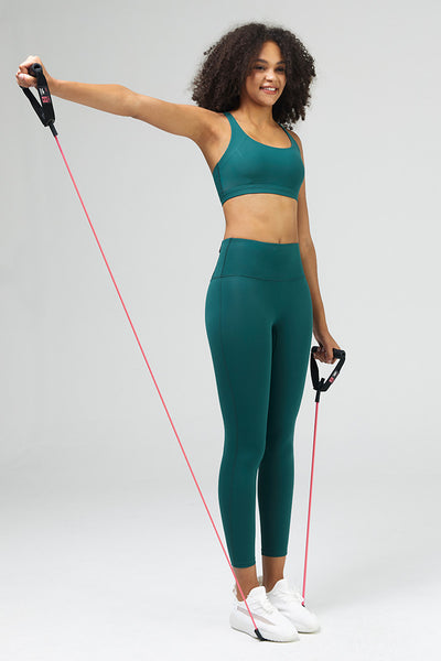 FlexEase™ 7/8 Workout Legging with Zip Pocket - SALTUM SPORTS