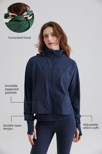 Dual-Layer Extended Wind Jacket