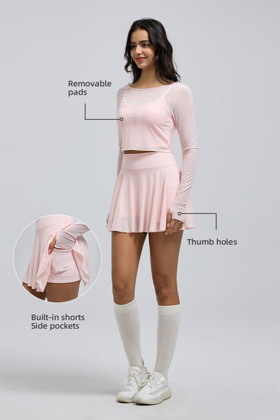 Saltum - Sheer Mesh 3-Piece Set LULULemon ALO