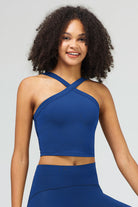 FlexEase™ Women's Criss Cross Tank Top - SALTUM SPORTS