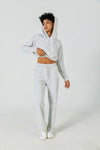 CloudFleece™ Cropped Hoodie & Wide Leg Sweatpant Set Saltum - Cropped Hoodie & Flare Legging Set Saltum - Cropped Pullover Hoodie saltumsports.com - alo - lululemon