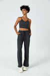 CloudFleece™ Adjustable Cropped Cami & Sweatpant Set - SALTUM SPORTS