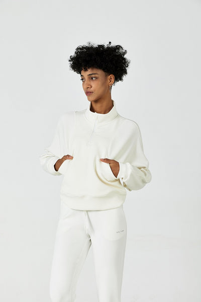 AeroChic™ Half-Zip Pullover & Jogger Set - SALTUM SPORTS