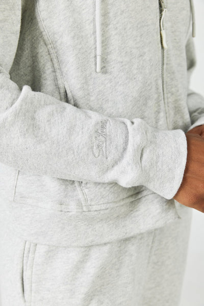 Cropped Zip Hoodie - SALTUM SPORTS
