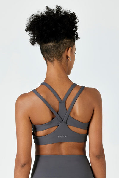 Hitense™ Spaghetti Strap Sports Bra & Flare Legging Set - SALTUM SPORTS