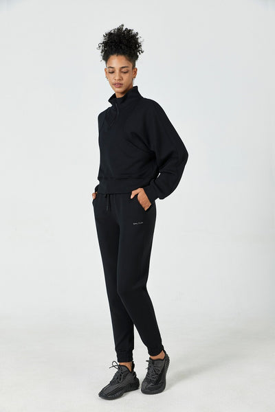 AeroChic™ Half-Zip Pullover & Jogger Set - SALTUM SPORTS