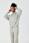 AeroChic™ Half-Zip Pullover & Jogger Set - SALTUM SPORTS
