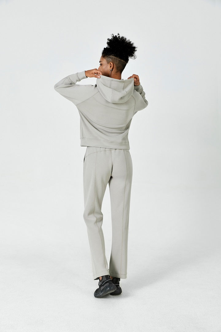 AeroChic™ Full-Zip Hoodie & Yoga Pant Set - SALTUM SPORTS