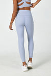 FlexEase™ High-Waist Legging-Greyish Blue - SALTUM SPORTS