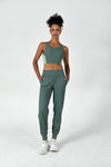 Hitense™ Racerback Sports Bra-Lt Teal - SALTUM SPORTS
