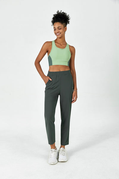 Saltum - High-Rise Mesh-Like 7/8 Pant - SALTUM SPORTS