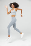 Saltumsports.com Tank Top & Tummy Control Drawstring Flare Set 7 8 leggings LULU ALO 